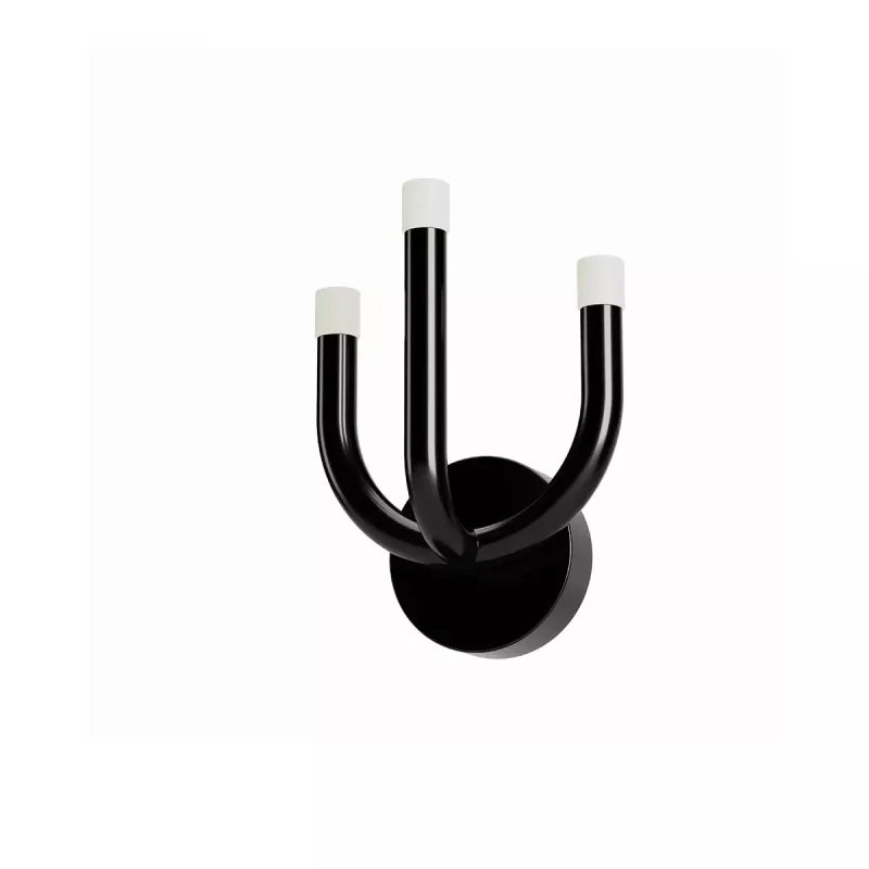 Стенно осветление (аплици) Luxor 01-3347 – REDO LED аплик в черен, 12W, 3000K, IP20
