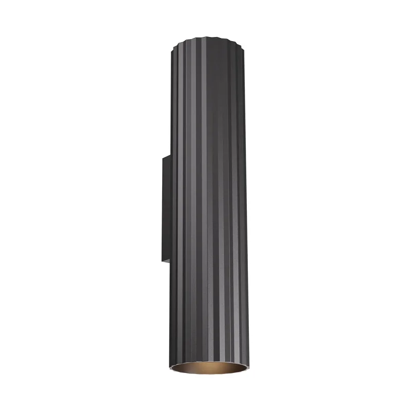 Стенно осветление (аплици) Delphi 01-3397 – REDO аплик в матово черен, 2X7W, IP20