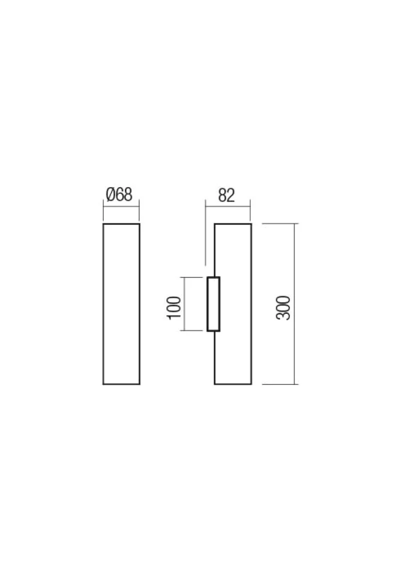 Corinth 01-3416 – REDO аплик в матово бял, 2X7W, IP20