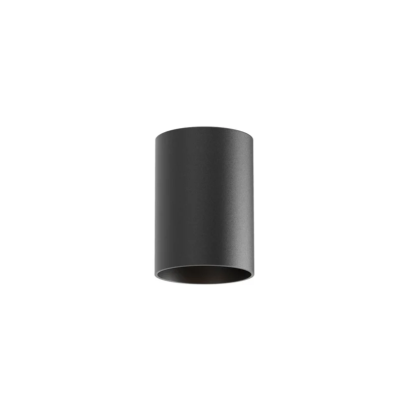 Outdoor Downlights Corinth 01-3424 – REDO downlight for outdoor mounting in matt black, 1X7W, IP20