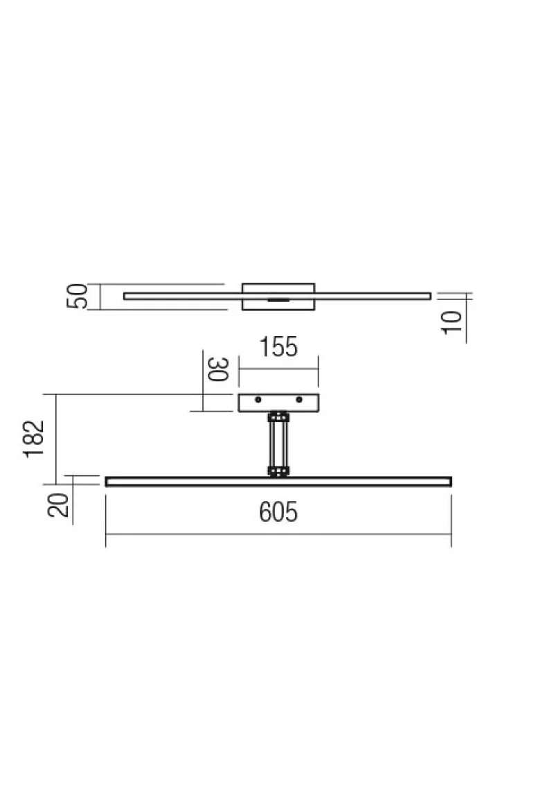 Linear 01-3462 – REDO LED аплик за картини в бял мат, 1X16,4W, 3000K, IP20
