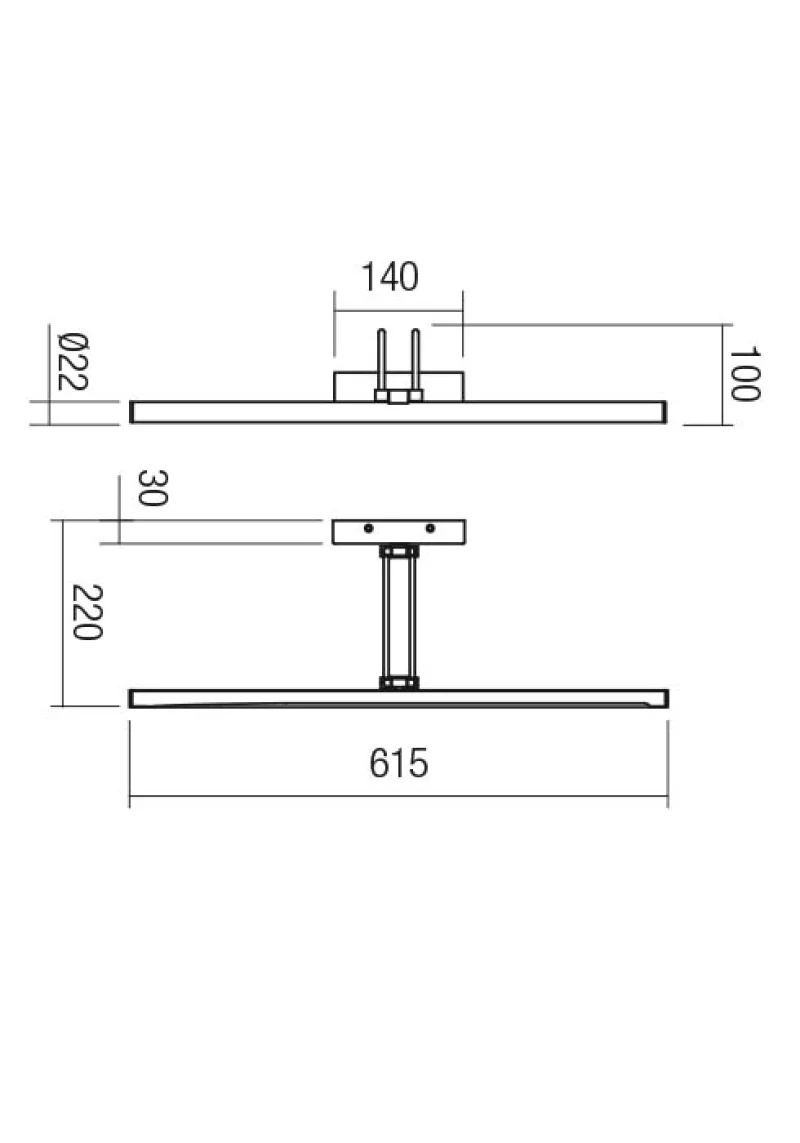 Ikon 01-3473 – REDO LED аплик за картини в античен месинг, 1X16,4W, 3000K, IP20