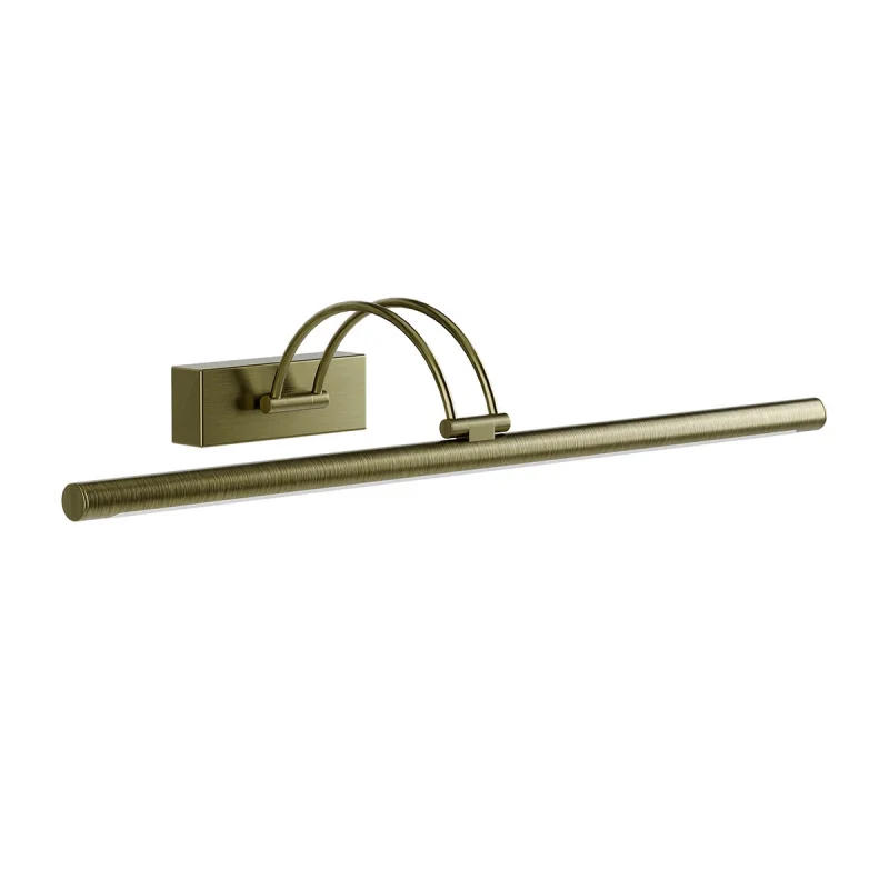 Лампи за картини Ikon 01-3473 – REDO LED аплик за картини в античен месинг, 1X16,4W, 3000K, IP20