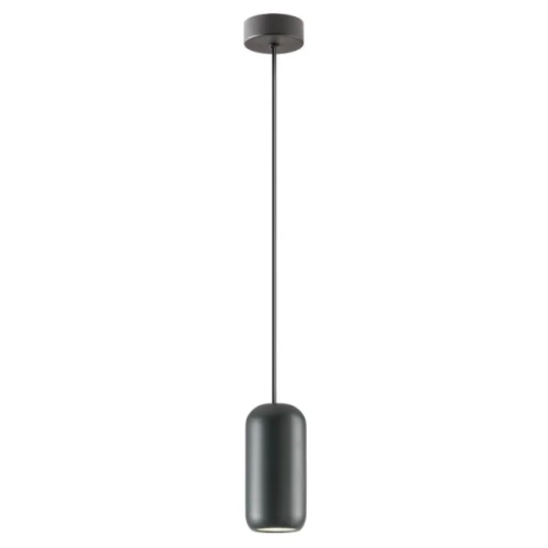Pendant Lights Boom D76 01-3474 – Smarter pendant in matt black, 1x10W, IP20
