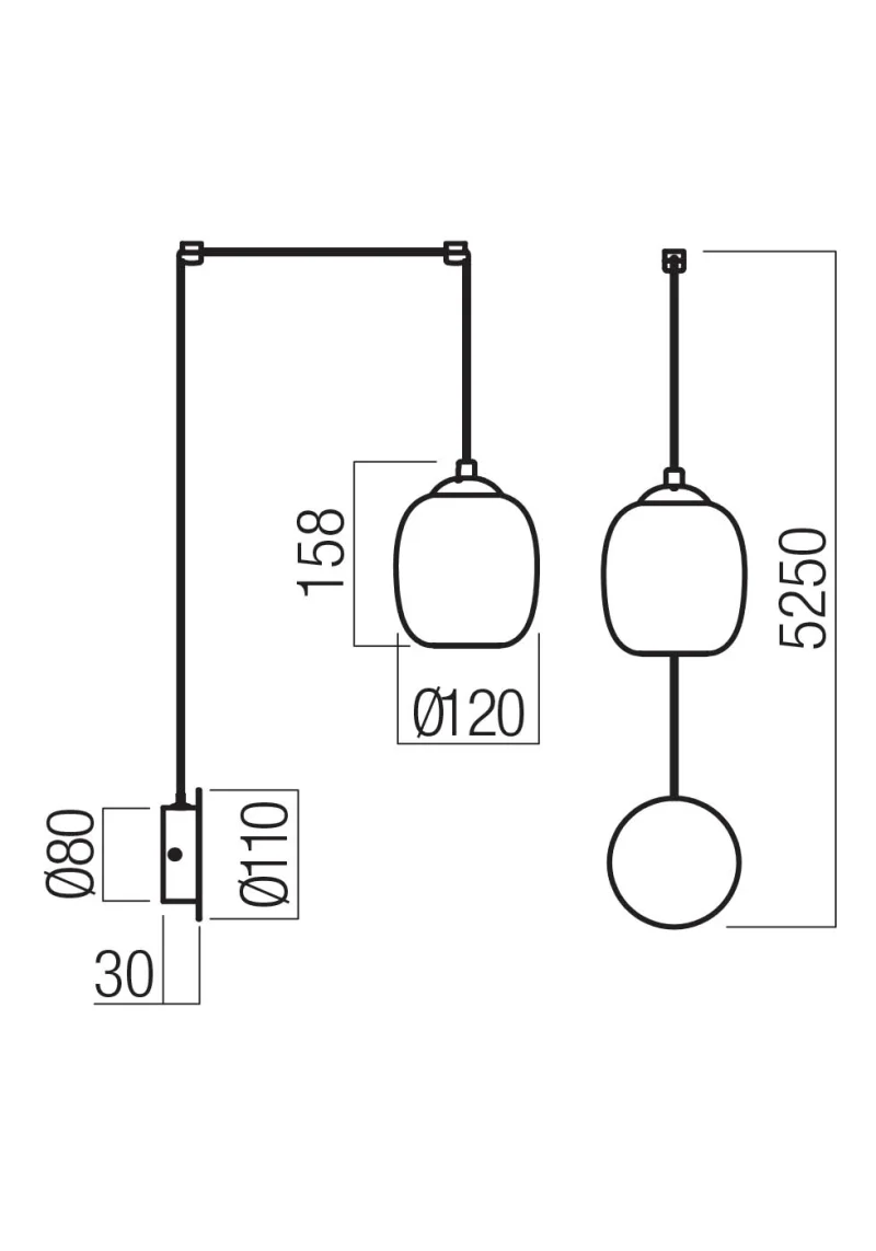 Khadi 01-3484 – REDO LED аплик в матово черен, 6W, 3000K, IP20