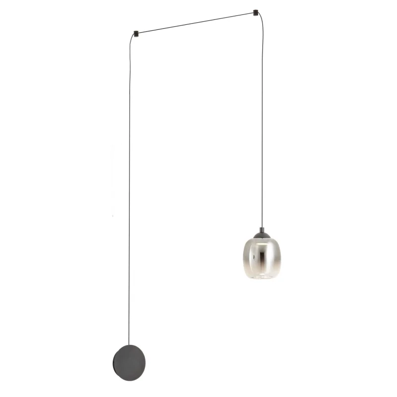 Стенно осветление (аплици) Khadi 01-3484 – REDO LED аплик в матово черен, 6W, 3000K, IP20