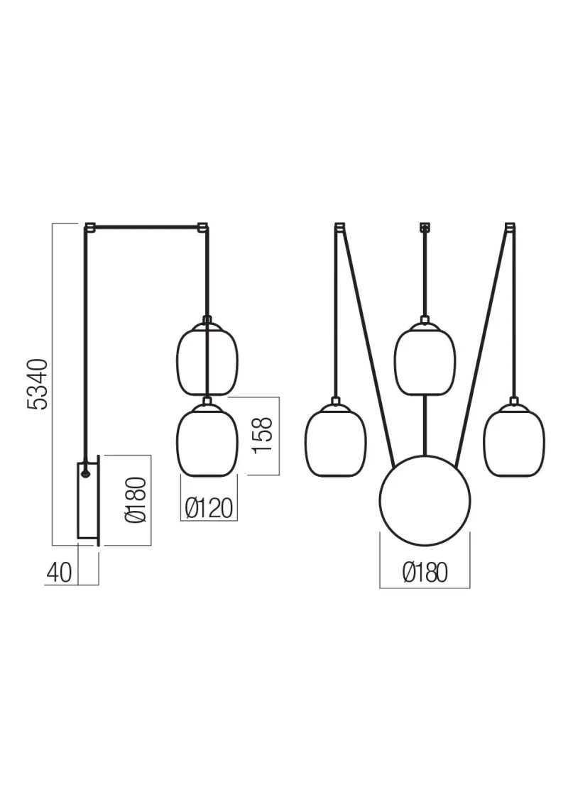 Khadi 01-3485 – REDO LED wall light in matt black, 16.5W, 3000K, IP20