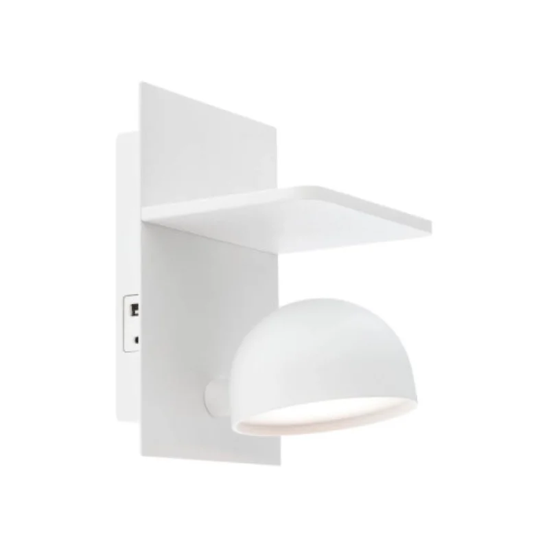 Wall Lights Seibi 01-3491 – Smarter LED wall light in matt white, 7W, 3000K, IP20