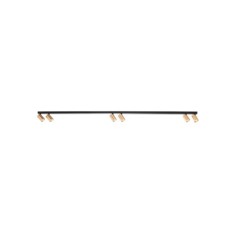 Spotlights Modi 01-3512 – Smarter spotlight in matt black, 6x10W, IP20