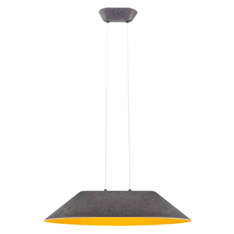 LED Pendants & Chandeliers Akira 01-3527 – REDO LED pendant in dark grey, 12W, 3000K, IP20