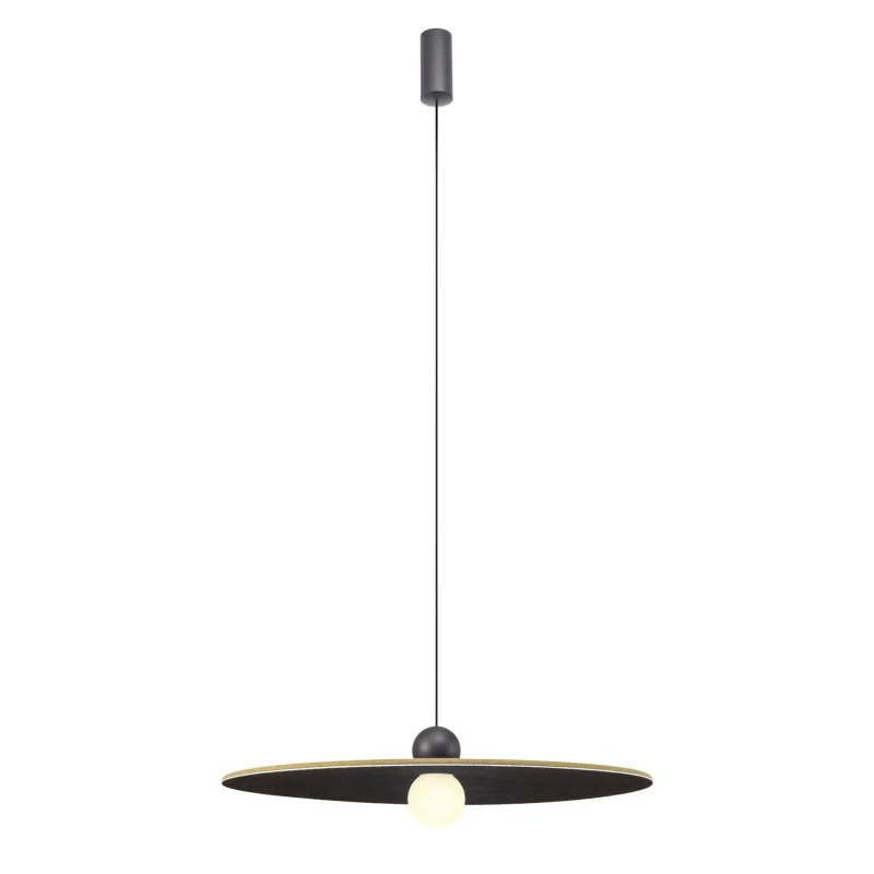 LED пендели и полилеи Nuwa 01-3534 – REDO LED пендел в маслинено зелен, 7W, 3000K, IP20