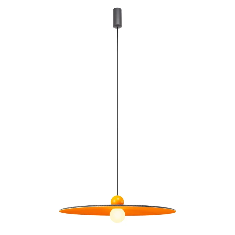 LED пендели и полилеи Nuwa 01-3536 – REDO LED пендел в тъмно сив, 7W, 3000K, IP20