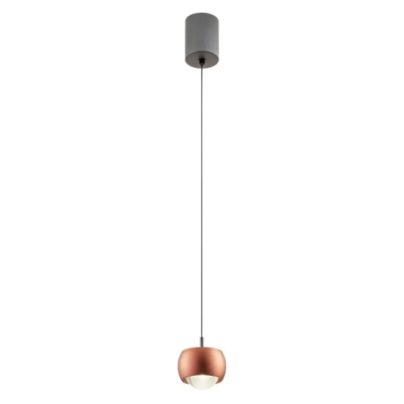 LED Pendants & Chandeliers Aves 01-3548 – Smarter LED pendant in matt brown, 12W, 3000K, IP20