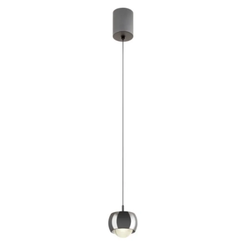 LED Pendants & Chandeliers Aves 01-3551 – Smarter LED pendant in black chrome, 12W, 3000K, IP20