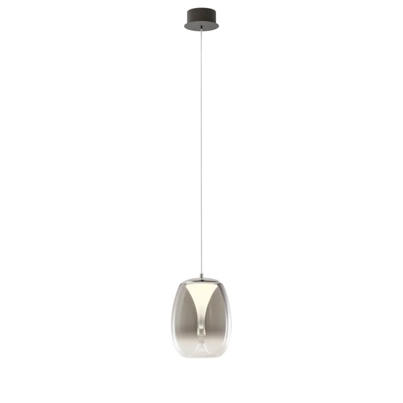 LED пендели и полилеи Drop 01-3628 – REDO LED пендел в матово черен, 8W, 3000K, IP20