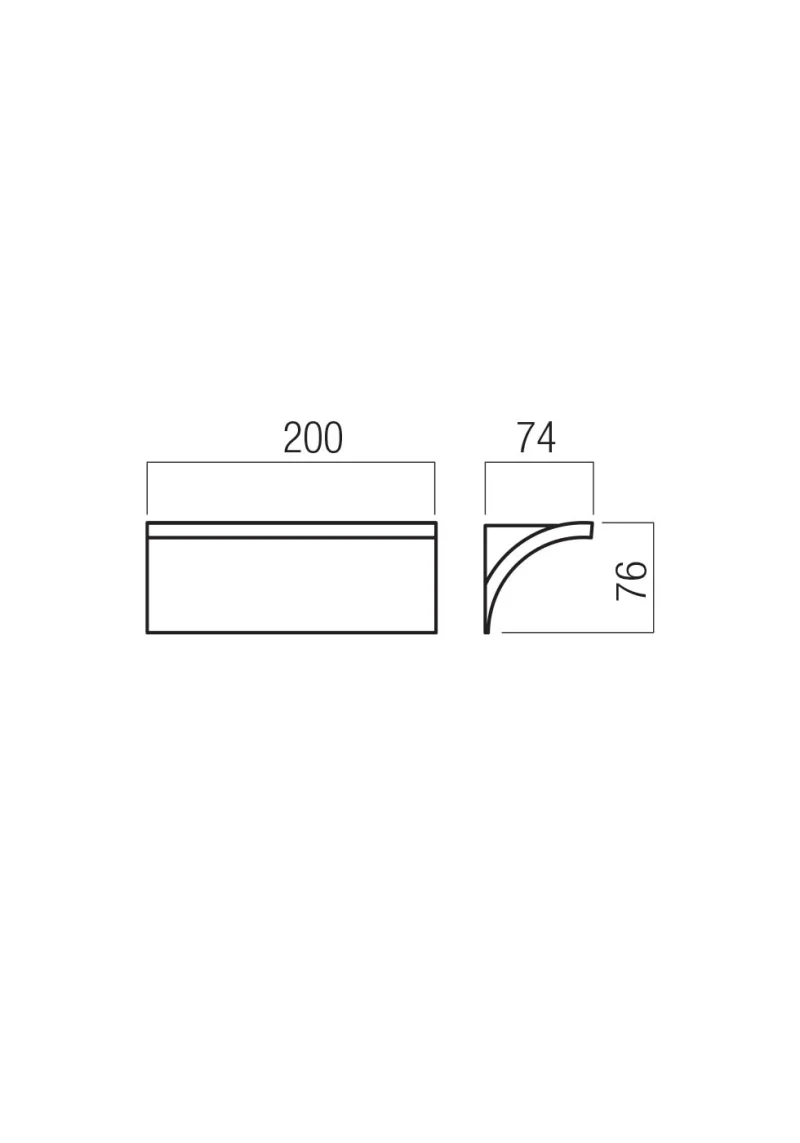 Velas 01-3706 – REDO LED аплик в матово бял, 9.5W, 3000K, IP20