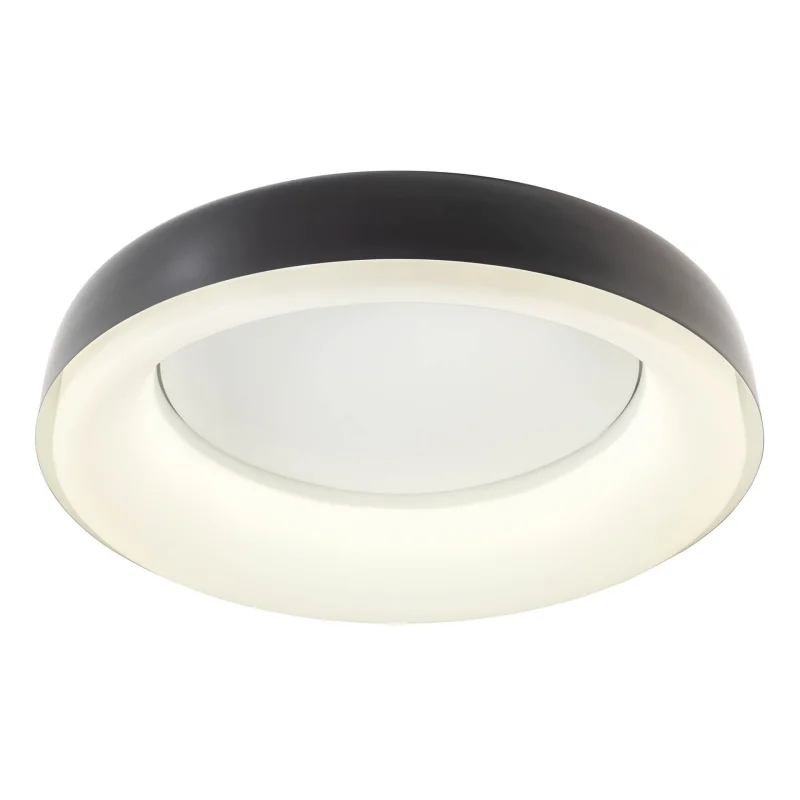 LED плафони Dip 01-3724 – REDO LED плафон в черен, 40W, 2700K, IP20