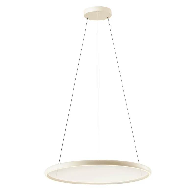 LED Pendants & Chandeliers Vance 01-3739 – REDO LED pendant in beige, 45W, 2700K, IP20