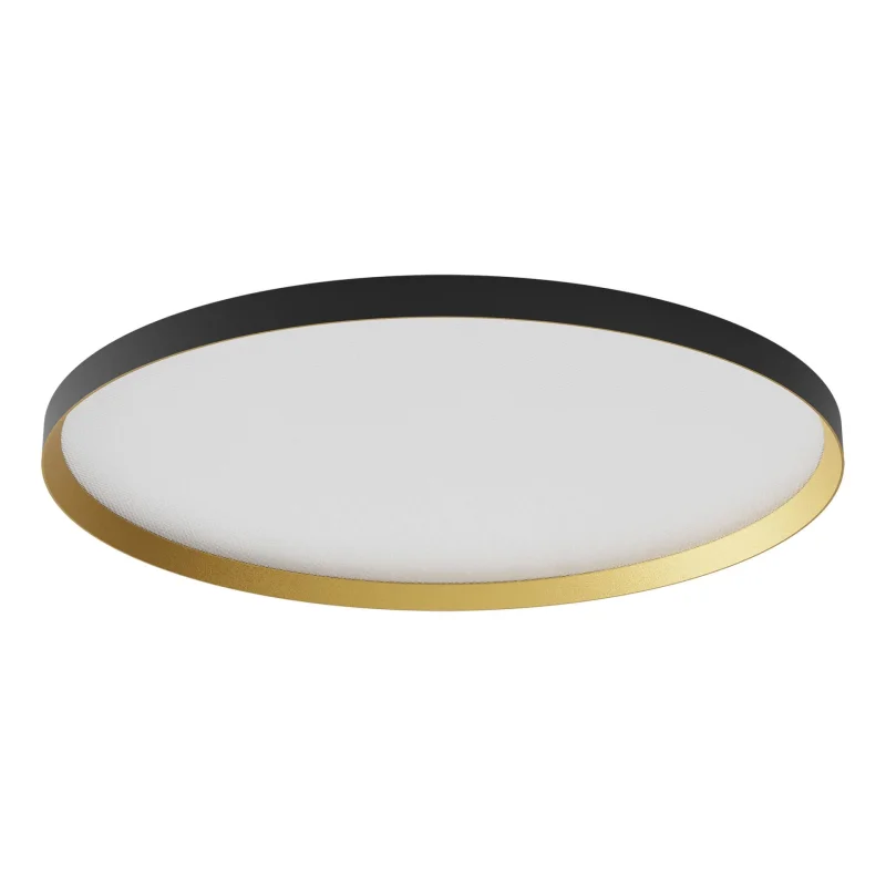 LED плафони Dama 01-3752 – REDO LED плафон в матово черен, 60W, 3000K, IP20