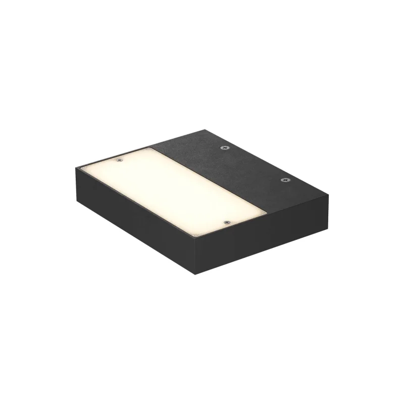 Wall Lights Apex 01-3758 – REDO LED wall light in matt black, 18W, 3000K, IP20