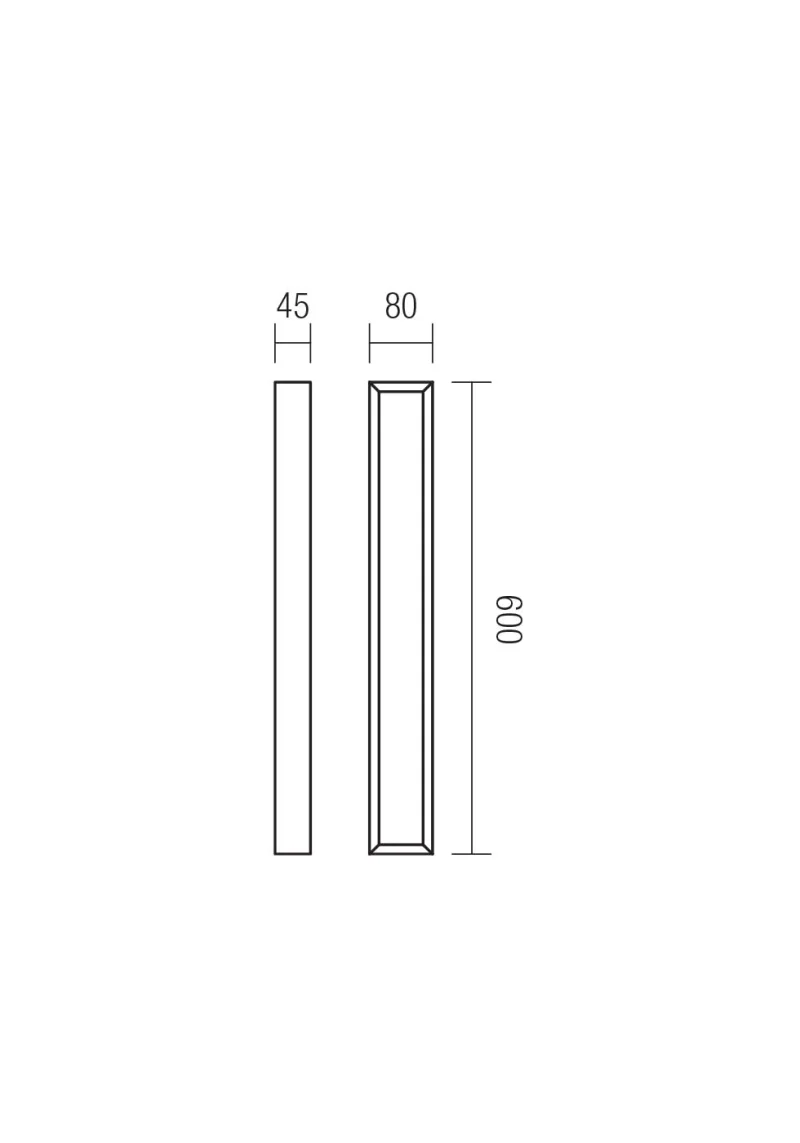 Horizon 01-3786 – REDO LED аплик за баня в матово бял, 24W, 3000K, IP44