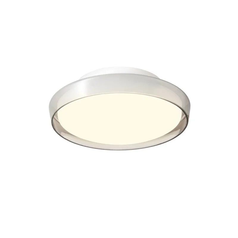 Bathroom Lighting Arca 01-3795 – REDO LED ceiling light for bathroom in matt white, 12W, 3000K, IP44
