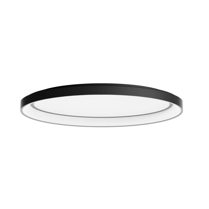 LED плафони Nobu 01-3808 – REDO LED плафон в матово черен, 60W, 3000K, IP20