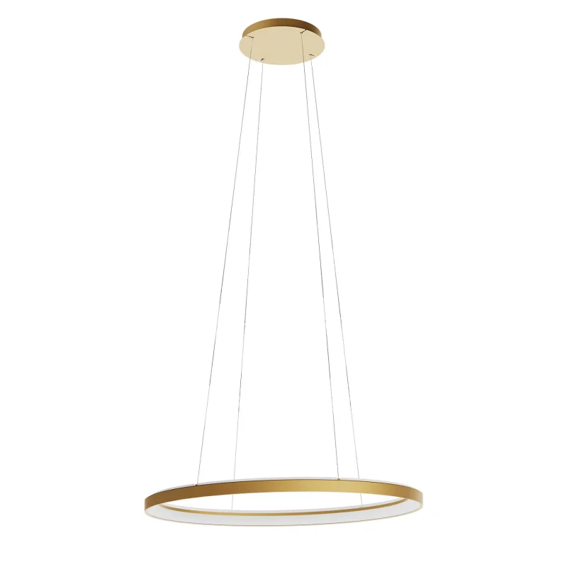 LED пендели и полилеи Nobu 01-3813 – REDO LED пендел в матово златист, 80W, 3000K, IP20
