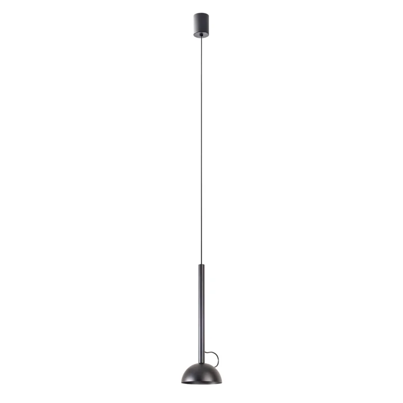 LED Pendants & Chandeliers Raven 01-3846 – REDO LED pendant in matt black, 9W, 3000K, IP20