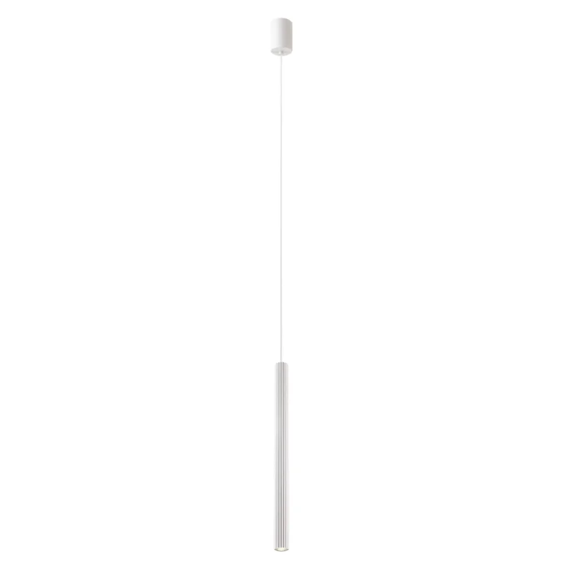 LED пендели и полилеи Nikos 01-3853 – REDO LED пендел в матово бял, 8W, 3000K, IP20