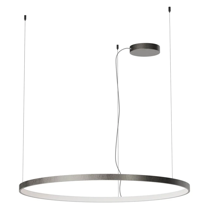 LED Pendants & Chandeliers Csrd200fn 01-3876 – REDO LED pendant in nickel, 75W, 2700K, IP20