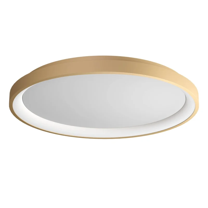 LED плафони Iconic 01-3909 – REDO LED плафон в матово златист, 50W, 3000K, IP20