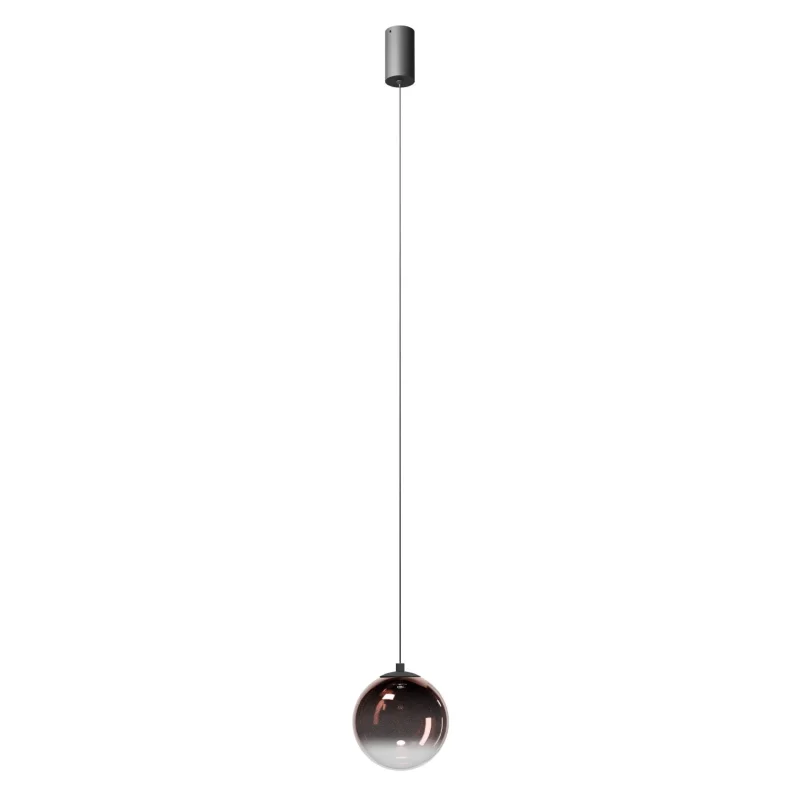 LED пендели и полилеи Irides 01-3967 – REDO LED пендел в матово черен, 5W, 3000K, IP20
