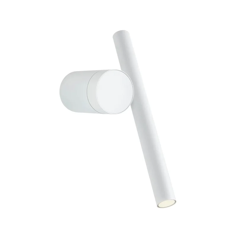 Wall Lights Praxi 01-3980 – REDO LED wall light in matt white, 8.3W, 3000K, IP20