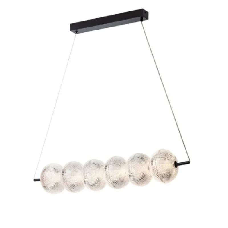 LED пендели и полилеи Ventura Su 01-4026 – Smarter LED пендел в матово черен, 36W, 3000K, IP20