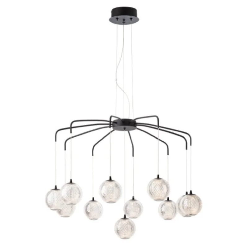 LED пендели и полилеи Gianet Su 01-4042 – Smarter LED пендел в матово черен, 42W, 3000K, IP20
