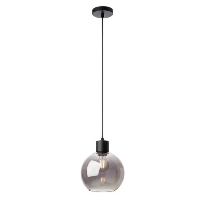 Pendant Lights Atlantis D200 01-4045 – Smarter pendant in matt black, 1x42W, IP20
