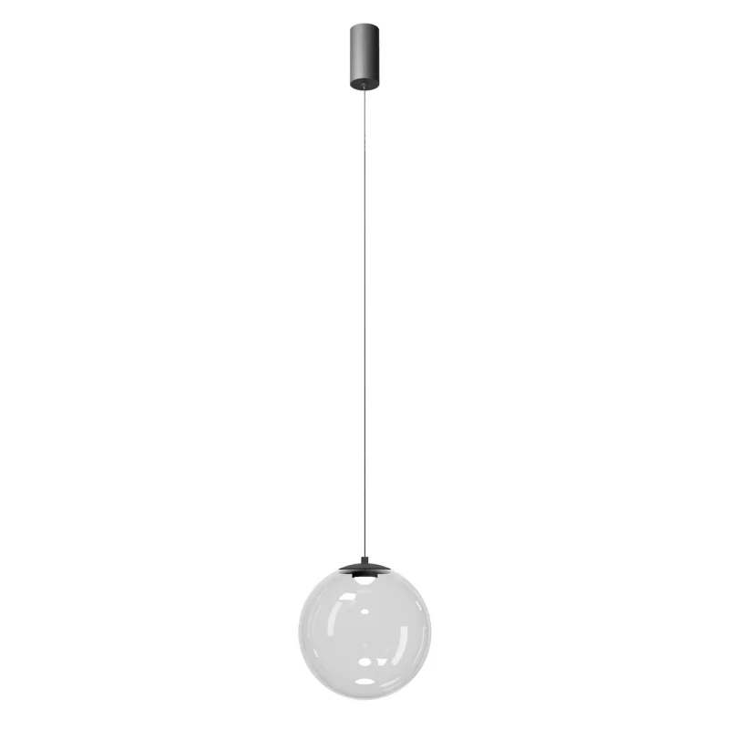 LED пендели и полилеи Irides 01-4088 – REDO LED пендел в матово черен, 10W, 2700K, IP20