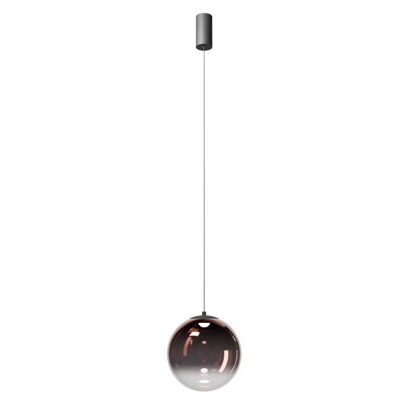 LED пендели и полилеи Irides 01-4098 – REDO LED пендел в матово черен, 10W, 2700K, IP20