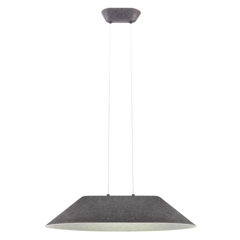 LED пендели и полилеи Akira 01-4102 – REDO LED пендел в тъмно сив, 12W, 2700K, IP20