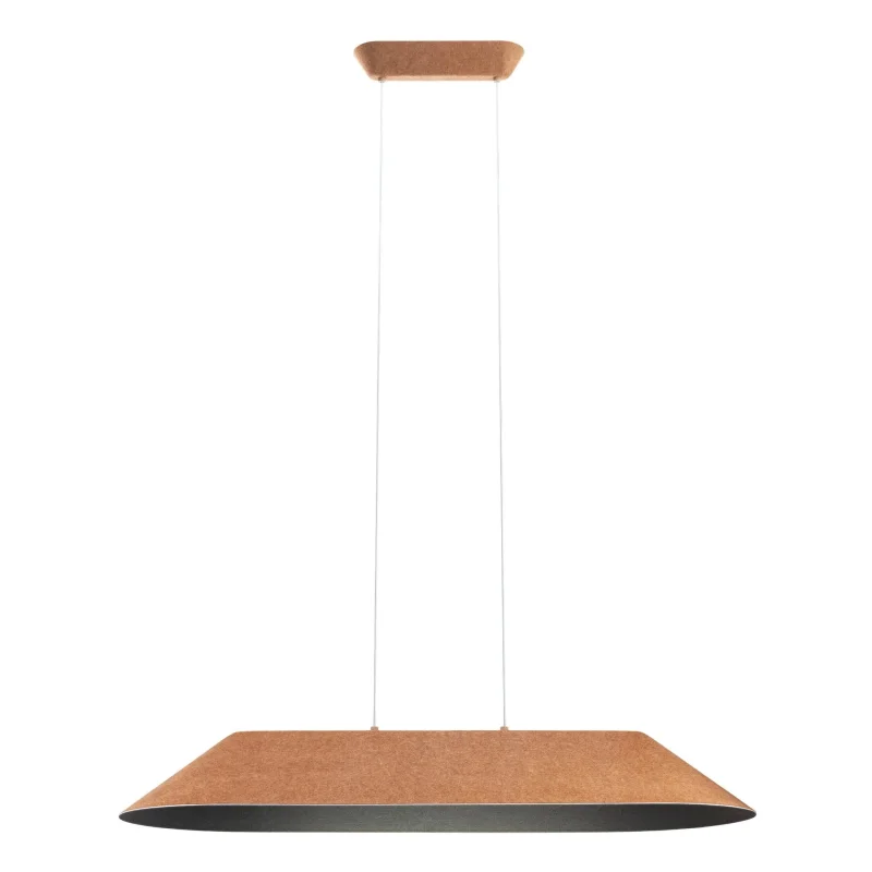 LED Pendants & Chandeliers Akira 01-4104 – REDO LED pendant in coffee, 23.5W, 2700K, IP20