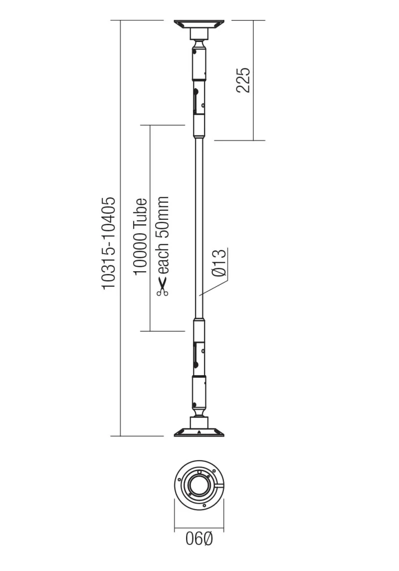 Freedom 01-4172 – REDO LED декоративен маркуч в бял, 90W, 3000K, IP65