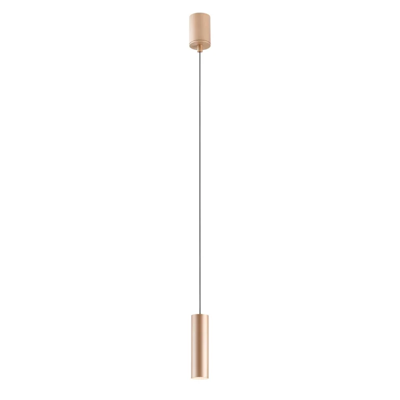 LED пендели и полилеи Takto 01-4208 – REDO LED пендел в сребристо кафе, 8.6W, 2700K, IP20