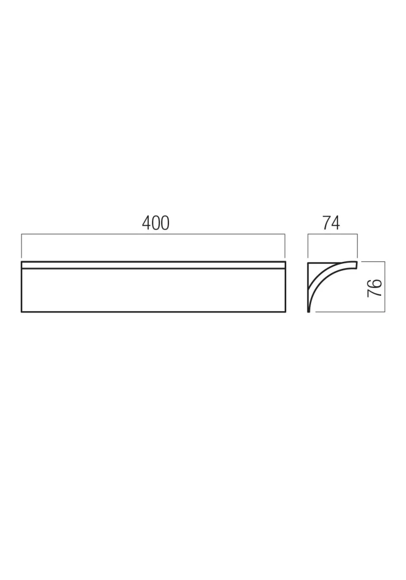 Velas 01-4254 – REDO LED аплик в матово бял, 14.4W, 2700K, IP20