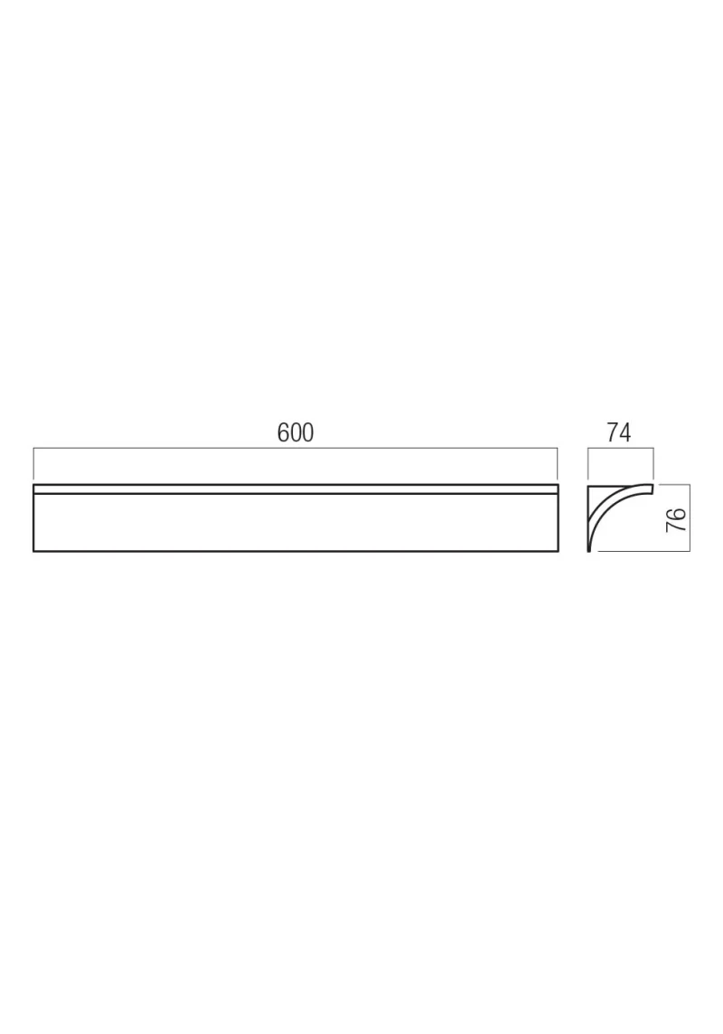 Velas 01-4258 – REDO LED аплик в матово бял, 20.8W, 2700K, IP20