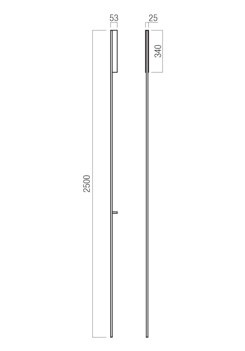 Twig 01-4264 – REDO LED аплик в матово черен, 33.5W, 2700K, IP20