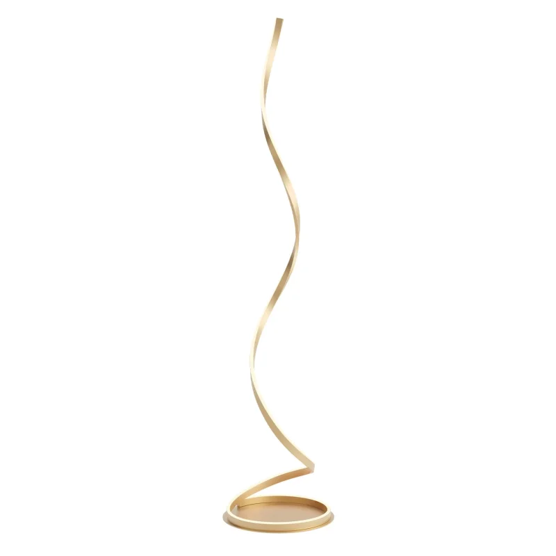 Подови лампи (Лампион) Scroll 01-4282 – REDO LED лампион в матов бронз, 30W, 3000K, IP20