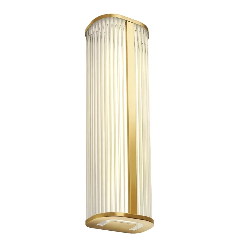 Осветление за баня Rigo 01-4316 – REDO LED аплик за баня в месинг, 20W, 3000K, IP44