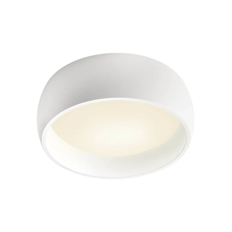 LED Ceiling Lights Poll 01-4318 – REDO LED ceiling light in matt white, 20W, 3000K, IP20