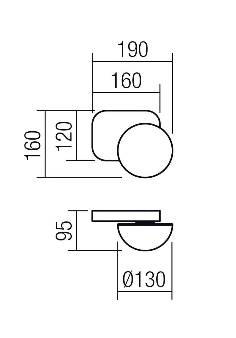 Lumien 01-4322 – REDO LED аплик в матово бял, 7W, 2700K, IP20